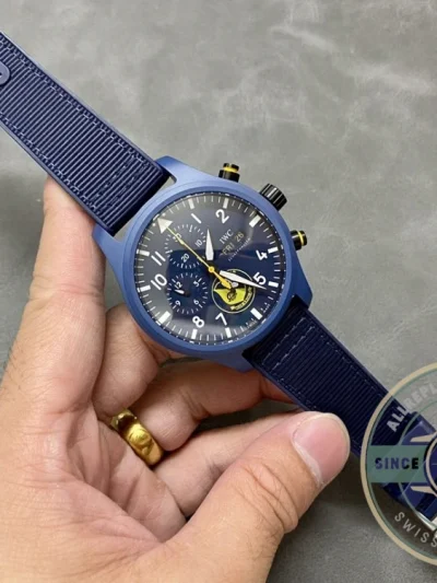 Replica IWC Pilot’s Chronograph Top Gun IW389109 44.5mm - Affordable Luxury Replica Timepiece