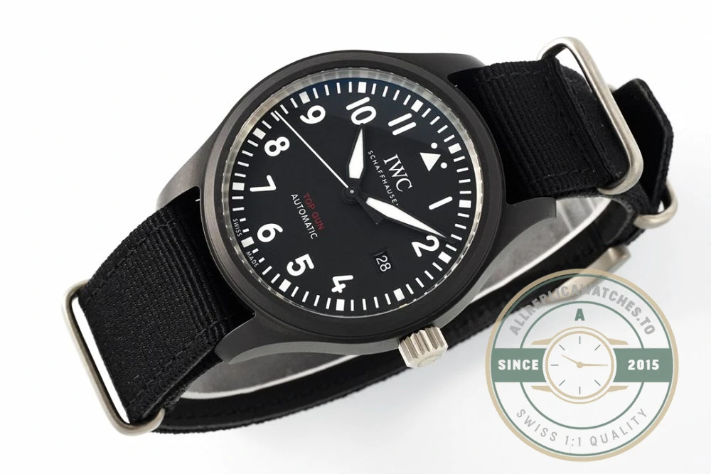 Replica IWC Pilots Top Gun IW326901 Ceramic 41mm - Top-Tier Swiss Replica Watch