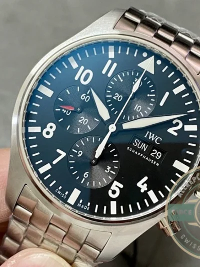 Replica IWC Pilot’s Watch Chronograph IW377710 43mm - Affordable Super Clone Watch