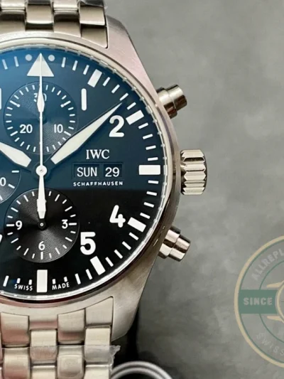 Replica IWC Pilot’s Watch Chronograph IW377710 43mm - Affordable Luxury Replica Timepiece
