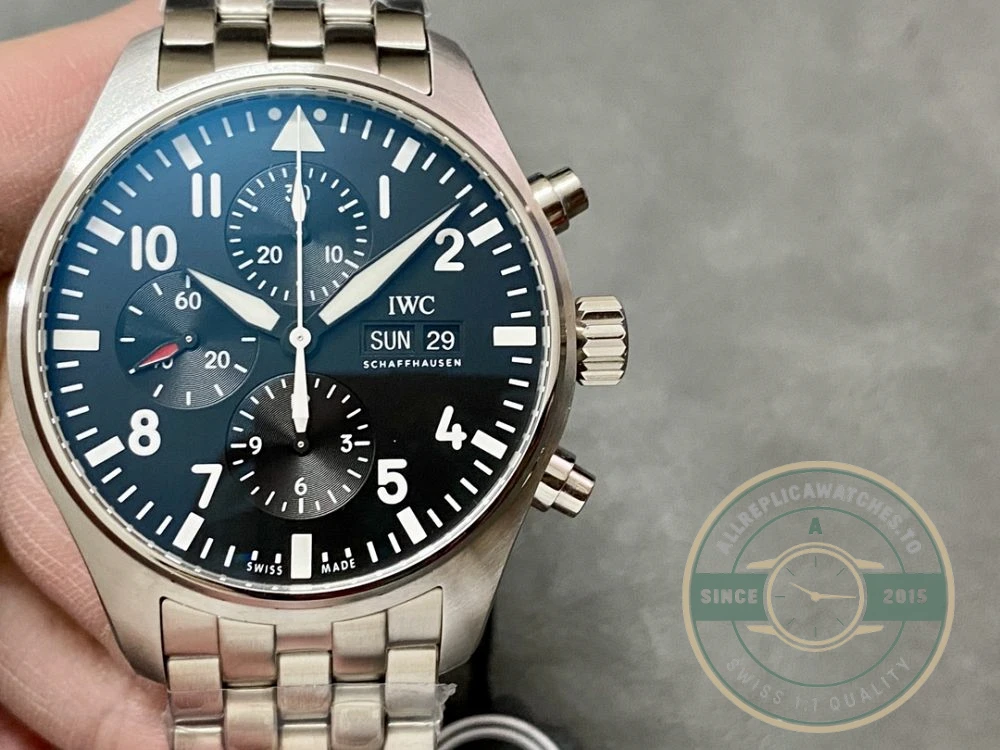 Replica IWC Pilot’s Watch Chronograph IW377710 43mm - Affordable Luxury Replica Timepiece
