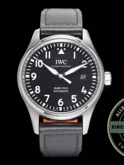 Replica IWC Pilot’s Watch Mark XVIII IW327001, Black Dial - Premium Super Clone Watch