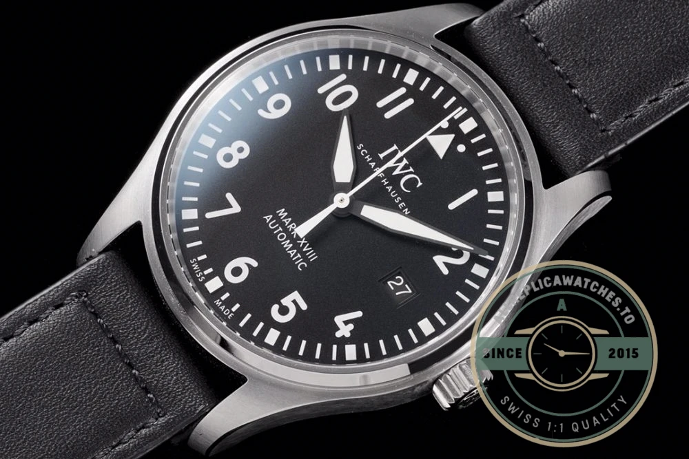 Replica IWC Pilot’s Watch Mark XVIII IW327001, Black Dial - Factory Super Clone Watch