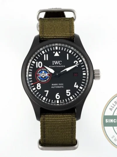 Replica IWC Pilot’s Watch Mark XVIII Top Gun Edition IW324712 - Swiss Movement Replica Watch