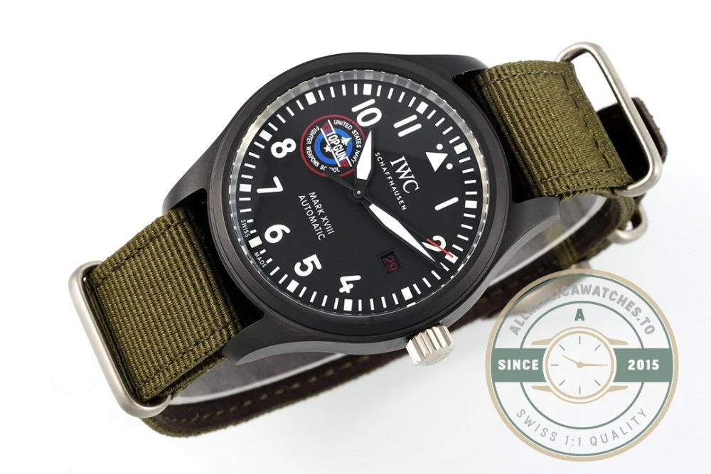 Replica IWC Pilot’s Watch Mark XVIII Top Gun Edition IW324712 - Factory Super Clone Watch
