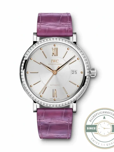 Replica IWC Portofino Automatic 37 IW458112 Silver Dial 37mm - Premium Super Clone Watch