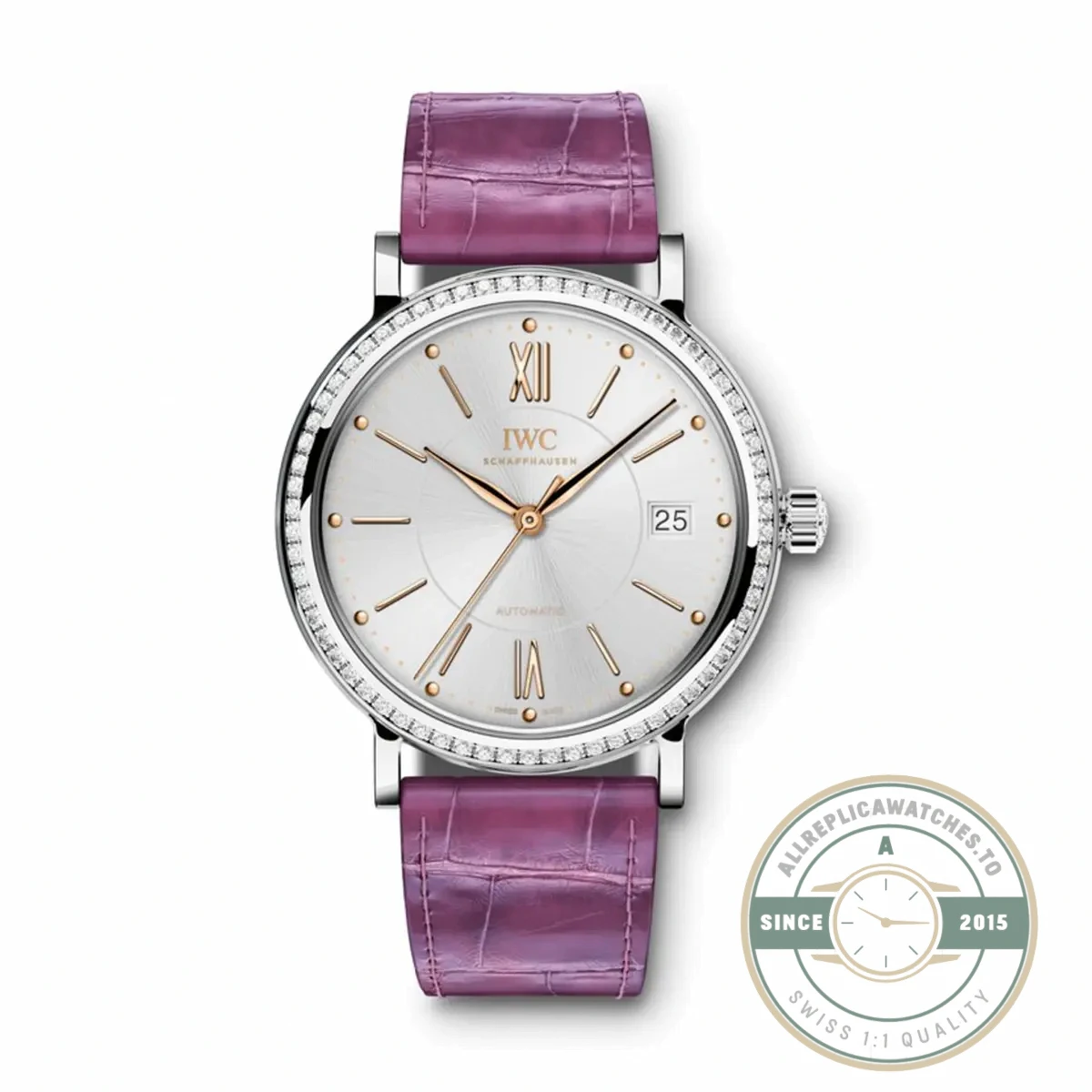 Replica IWC Portofino Automatic 37 IW458112 Silver Dial 37mm - Premium Super Clone Watch