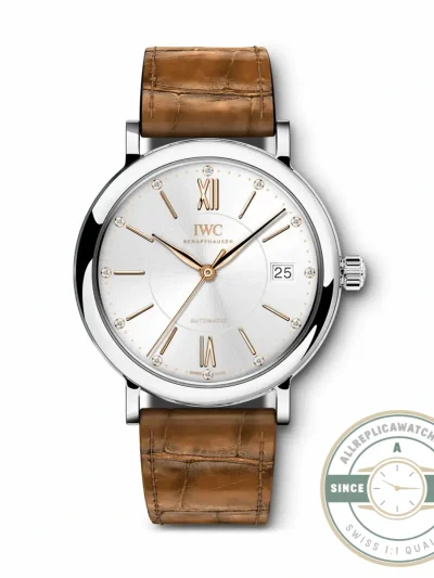 Replica IWC Portofino Automatic 37 IW458606 Blue Dial 37mm - Top-Tier Swiss Replica Watch