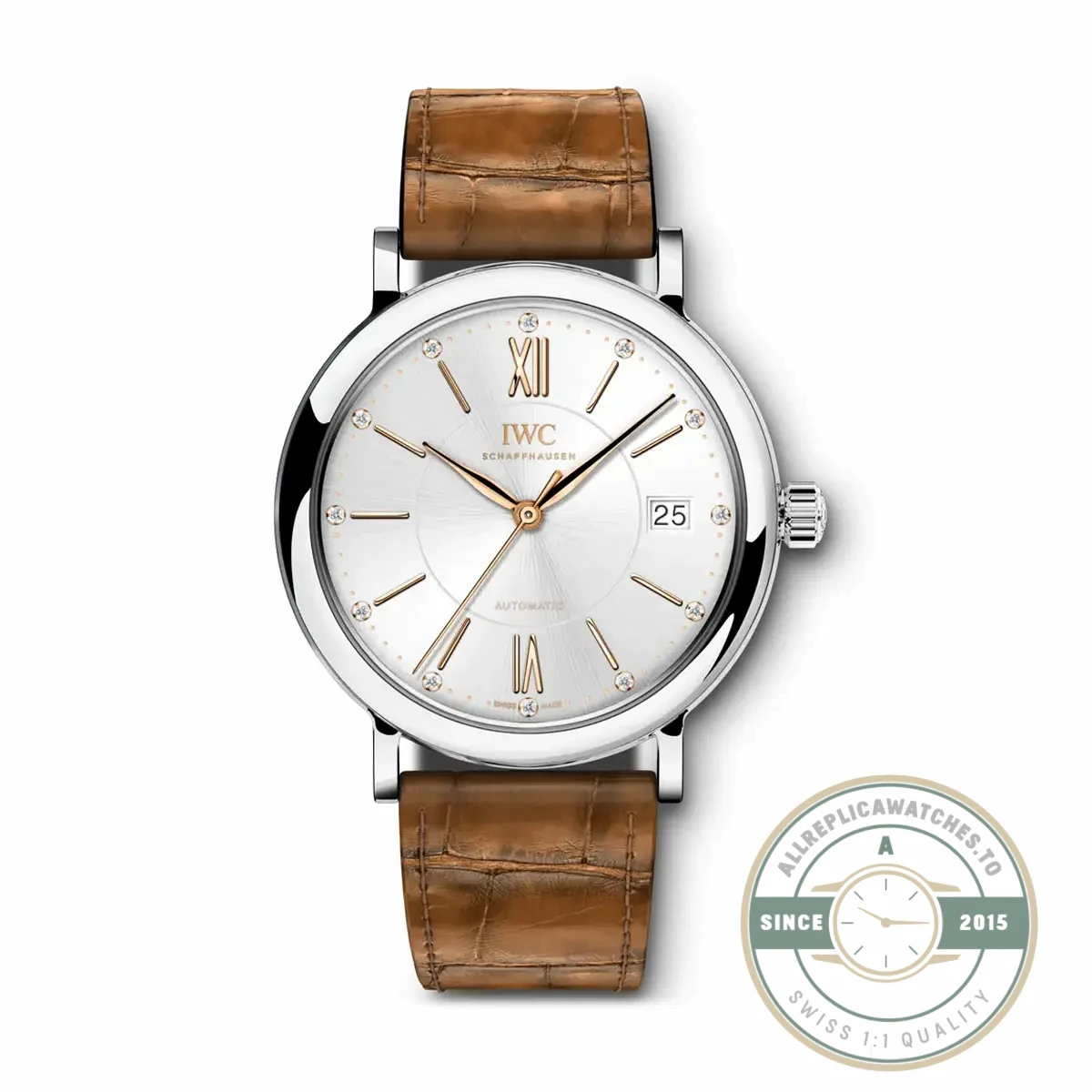 Replica IWC Portofino Automatic 37 IW458606 Blue Dial 37mm - Top-Tier Swiss Replica Watch