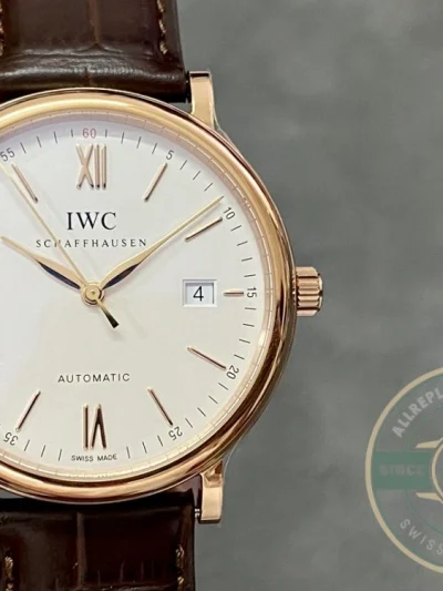 Replica IWC Portofino Automatic IW356524 Rose Gold 40mm - Budget Luxury Replica Watch