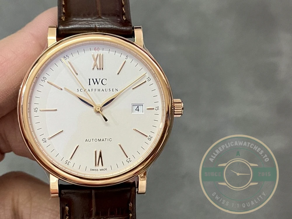 Replica IWC Portofino Automatic IW356524 Rose Gold 40mm - Budget Luxury Replica Watch
