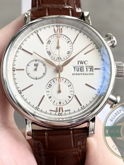 Replica IWC Portofino Chronograph IW391022 42mm - Premium Super Clone Watch