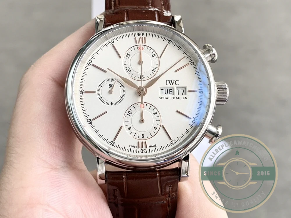 Replica IWC Portofino Chronograph IW391022 42mm - Premium Super Clone Watch