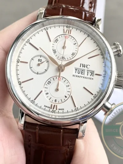 Replica IWC Portofino Chronograph IW391022 42mm - Swiss Movement Replica Watch