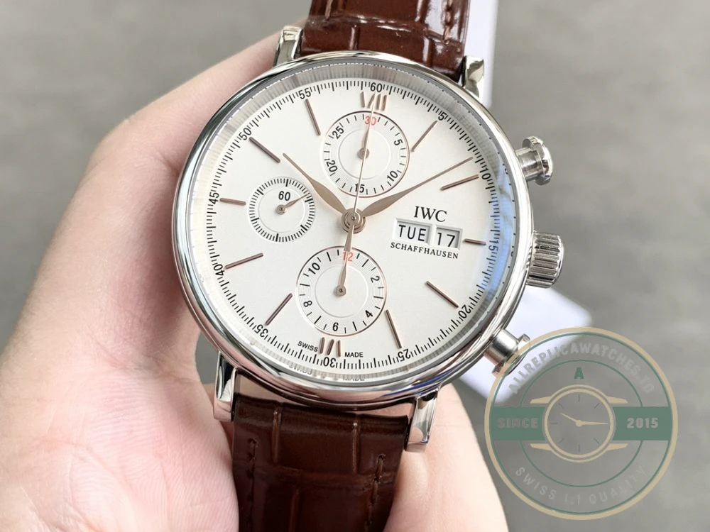 Replica IWC Portofino Chronograph IW391022 42mm - Swiss Movement Replica Watch