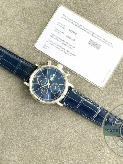 Replica IWC Portofino Chronograph IW391036 42mm - Swiss Movement Replica Watch