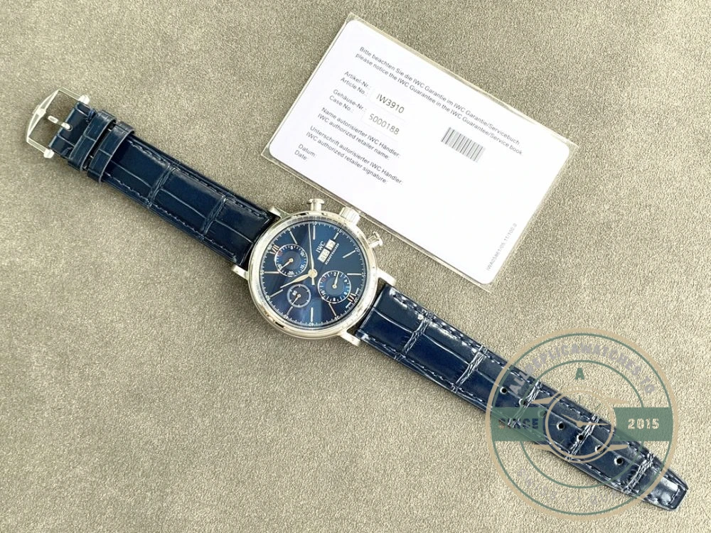 Replica IWC Portofino Chronograph IW391036 42mm - Swiss Movement Replica Watch
