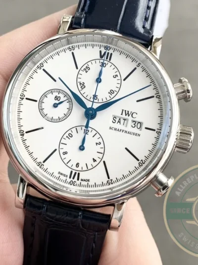 Replica IWC Portofino Chronograph IW391037 42mm - Swiss Movement Replica Watch