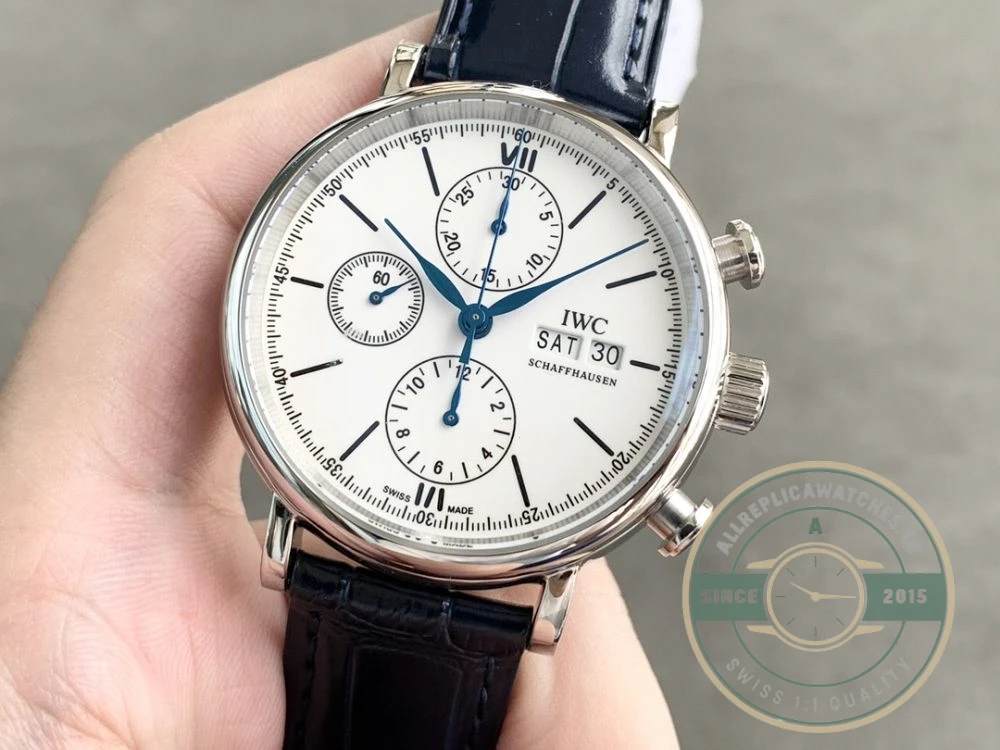Replica IWC Portofino Chronograph IW391037 42mm - Swiss Movement Replica Watch