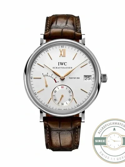 Replica IWC Portofino Hand-Wound Eight Days IW510103 Rose Gold 45mm - Swiss Movement Replica Watch