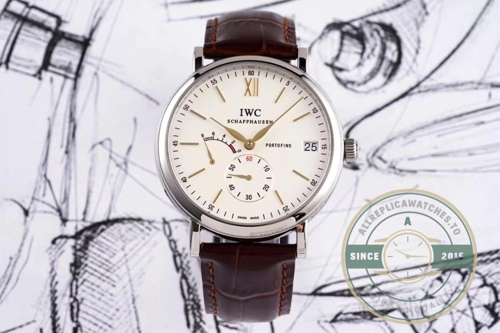 Replica IWC Portofino Hand-Wound Eight Days IW510103 Rose Gold 45mm - Swiss-Made Clone Watch