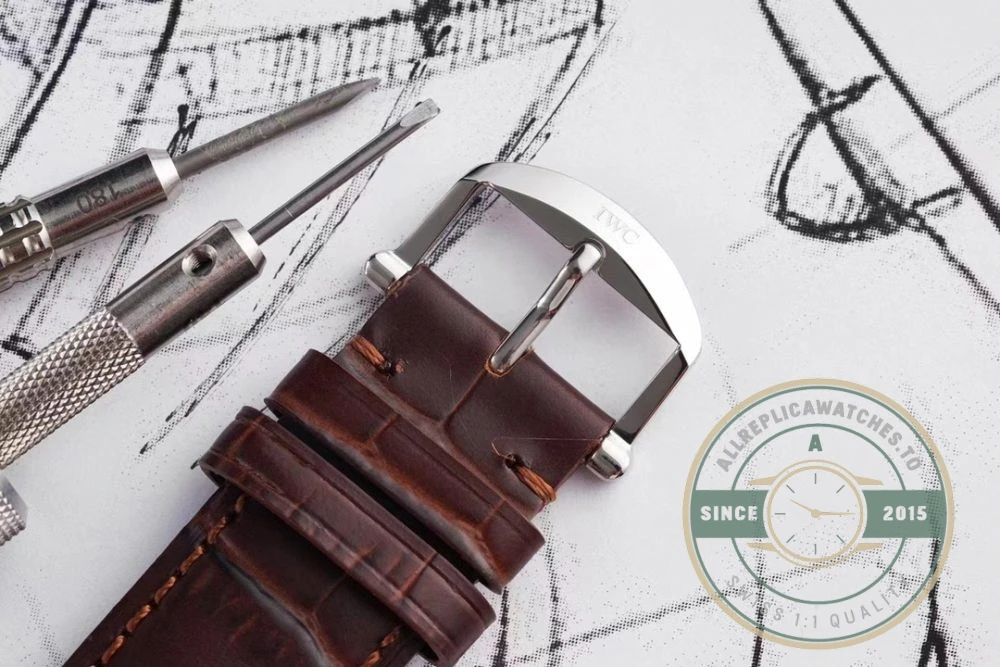 Replica IWC Portofino Hand-Wound Eight Days IW510103 Rose Gold 45mm - Luxury Replica Watch