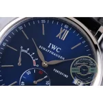 Replica IWC Portofino Hand-Wound Eight Days IW510106 Blue Dial 45mm - Luxury Replica Watch