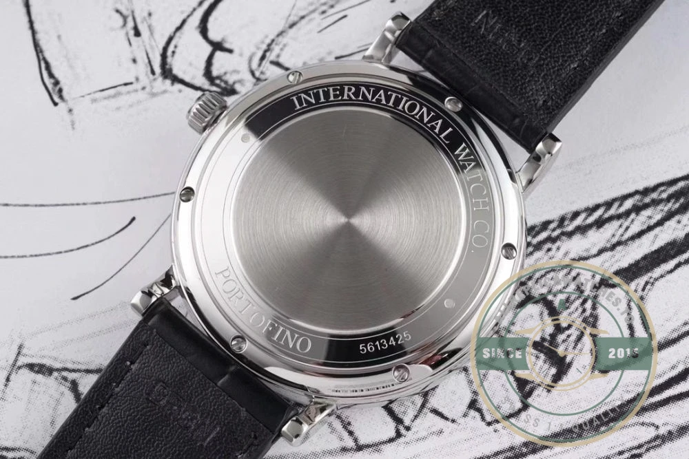 Replica IWC Portofino Hand-Wound Eight Days IW510106 Blue Dial 45mm - Affordable Luxury Replica Timepiece
