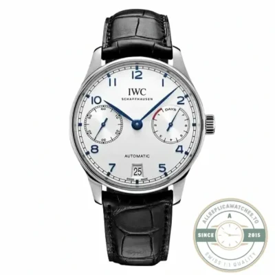 Replica IWC Portugieser IW500705 automatic, 42.3mm steel with power reserve display