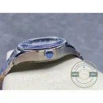 Short lugs keep the 42.4mm Portugieser proportionate rather than oversized