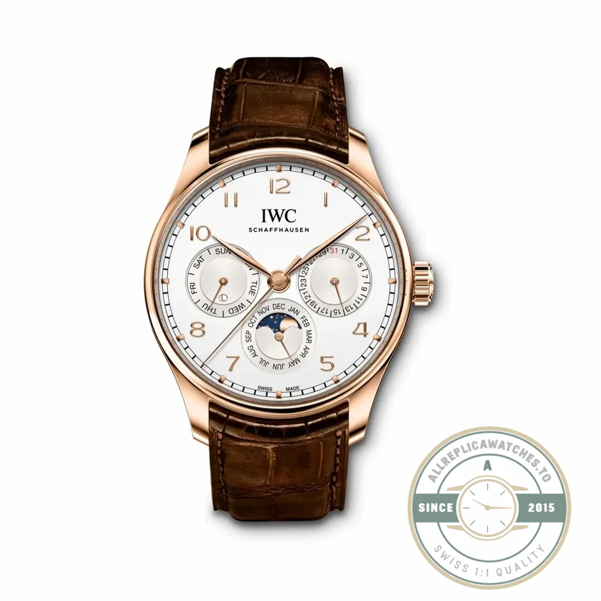 Replica IWC Portuguese series lW344203 White Dial - Affordable Luxury Replica Timepiece