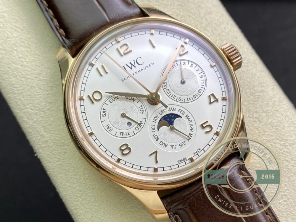 Replica IWC Portuguese series lW344203 White Dial - Budget Luxury Replica Watch