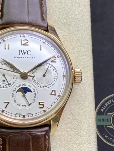 Replica IWC Portuguese series lW344203 White Dial - Premium Super Clone Watch