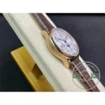 A curved sapphire crystal above a dial carrying more information than most