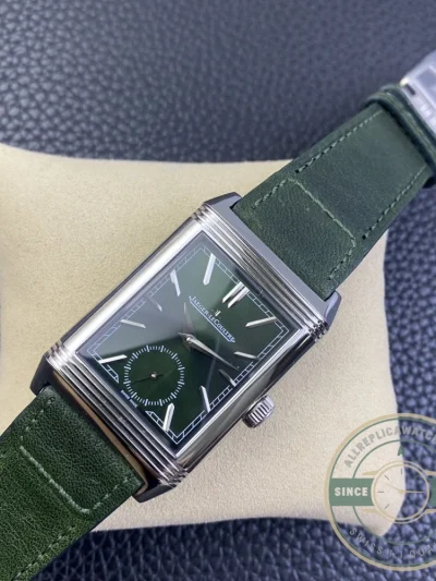 Replica Jaeger-LeCoultre Master Reverso Tribute A854A 30x47mm Green Dial - Swiss-Made Clone Watch