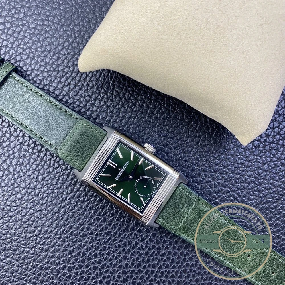 Replica Jaeger-LeCoultre Master Reverso Tribute A854A 30x47mm Green Dial - Swiss Movement Replica Watch