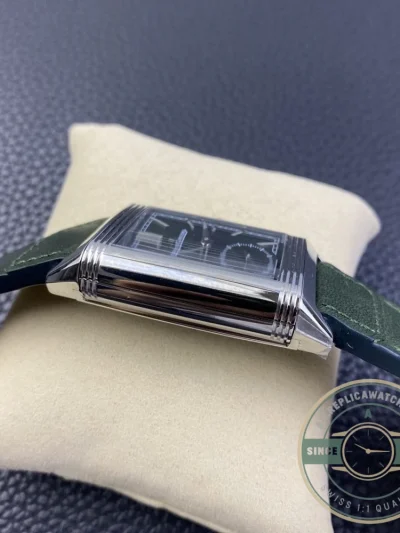 Replica Jaeger-LeCoultre Master Reverso Tribute A854A 30x47mm Green Dial - Affordable Super Clone Watch