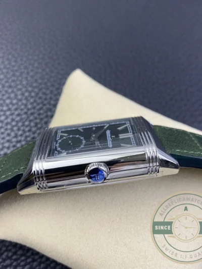 Replica Jaeger-LeCoultre Master Reverso Tribute A854A 30x47mm Green Dial - Luxury Replica Watch