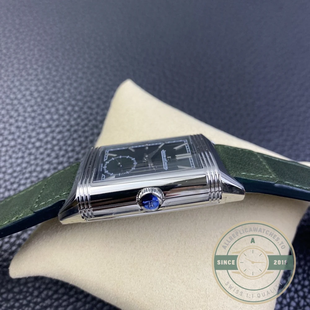 Replica Jaeger-LeCoultre Master Reverso Tribute A854A 30x47mm Green Dial - Luxury Replica Watch