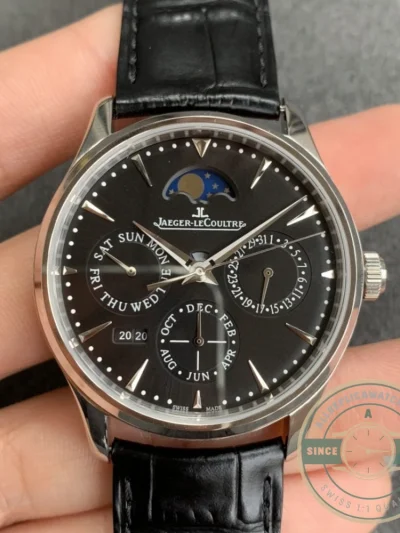 Replica Jaeger-LeCoultre Master Ultra Thin 39mm Black Dial - Affordable Luxury Replica Timepiece