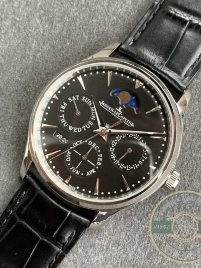 Replica Jaeger-LeCoultre Master Ultra Thin 39mm Black Dial - High-Grade Replica Watch