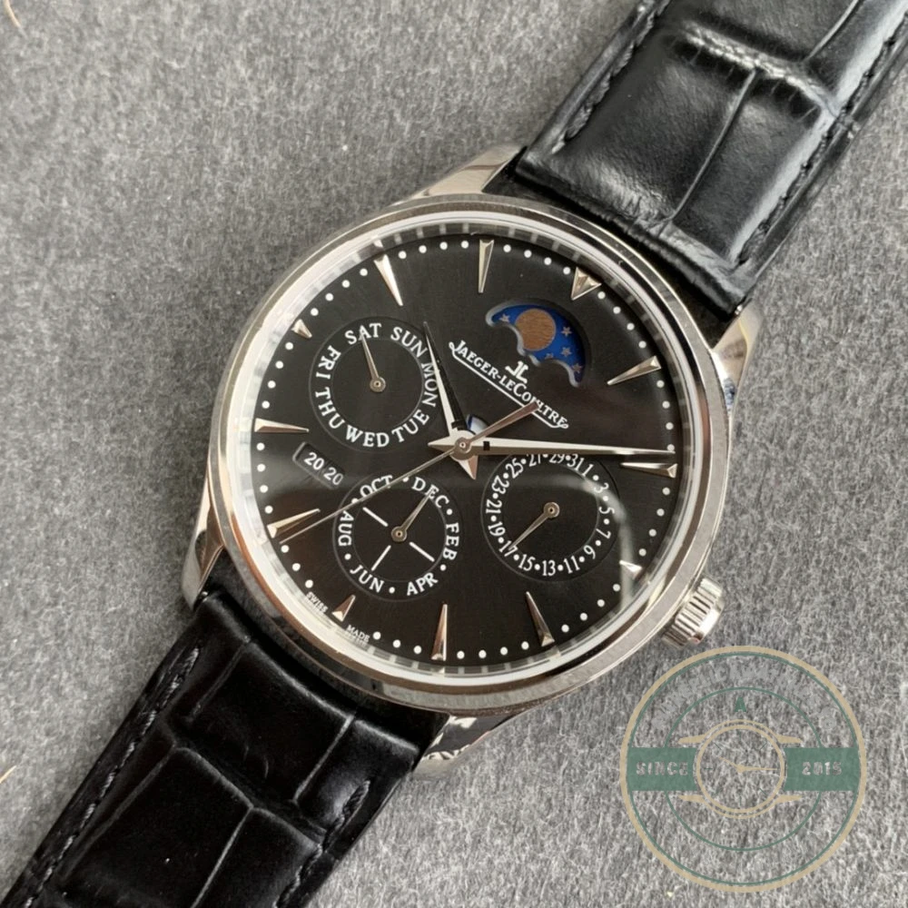 Replica Jaeger-LeCoultre Master Ultra Thin 39mm Black Dial - High-Grade Replica Watch