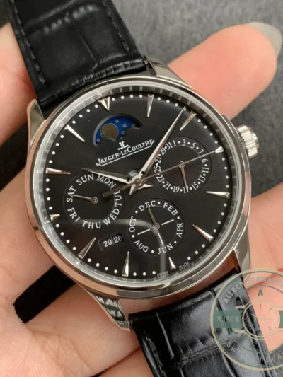 Replica Jaeger-LeCoultre Master Ultra Thin 39mm Black Dial - Affordable Luxury Replica Timepiece