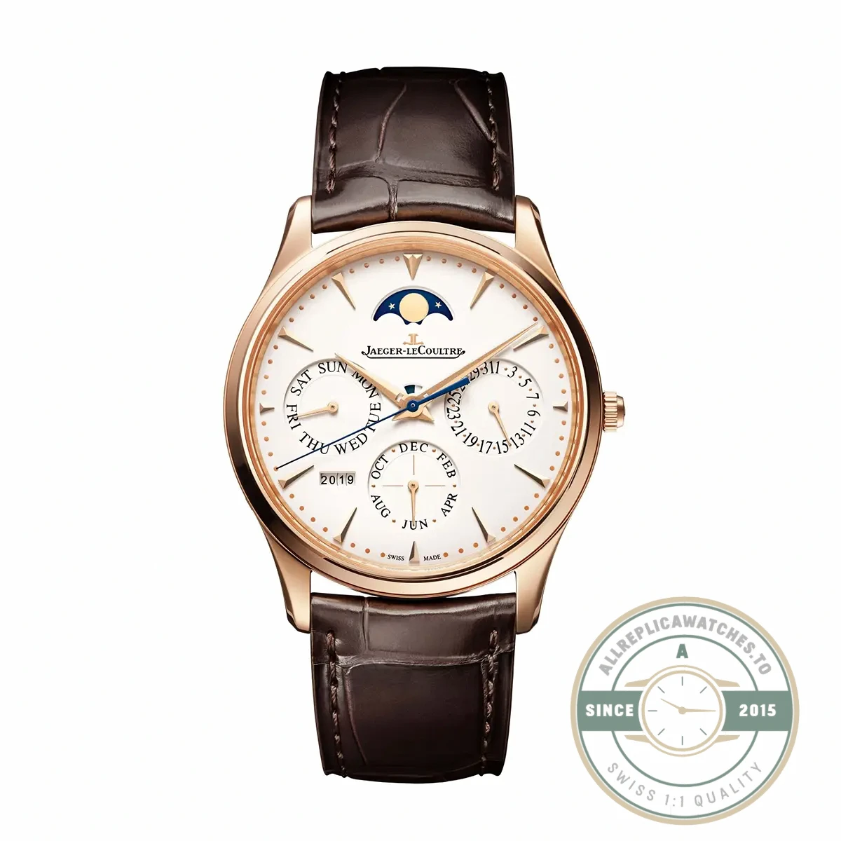 Replica Jaeger-LeCoultre Master Ultra Thin 39mm White Dial - Factory Super Clone Watch
