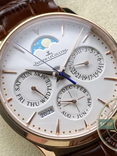 Replica Jaeger-LeCoultre Master Ultra Thin 39mm White Dial - Factory Super Clone Watch