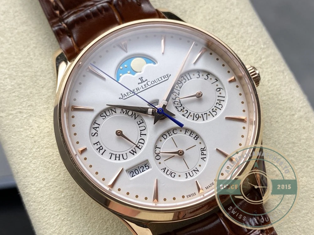 Replica Jaeger-LeCoultre Master Ultra Thin 39mm White Dial - Factory Super Clone Watch
