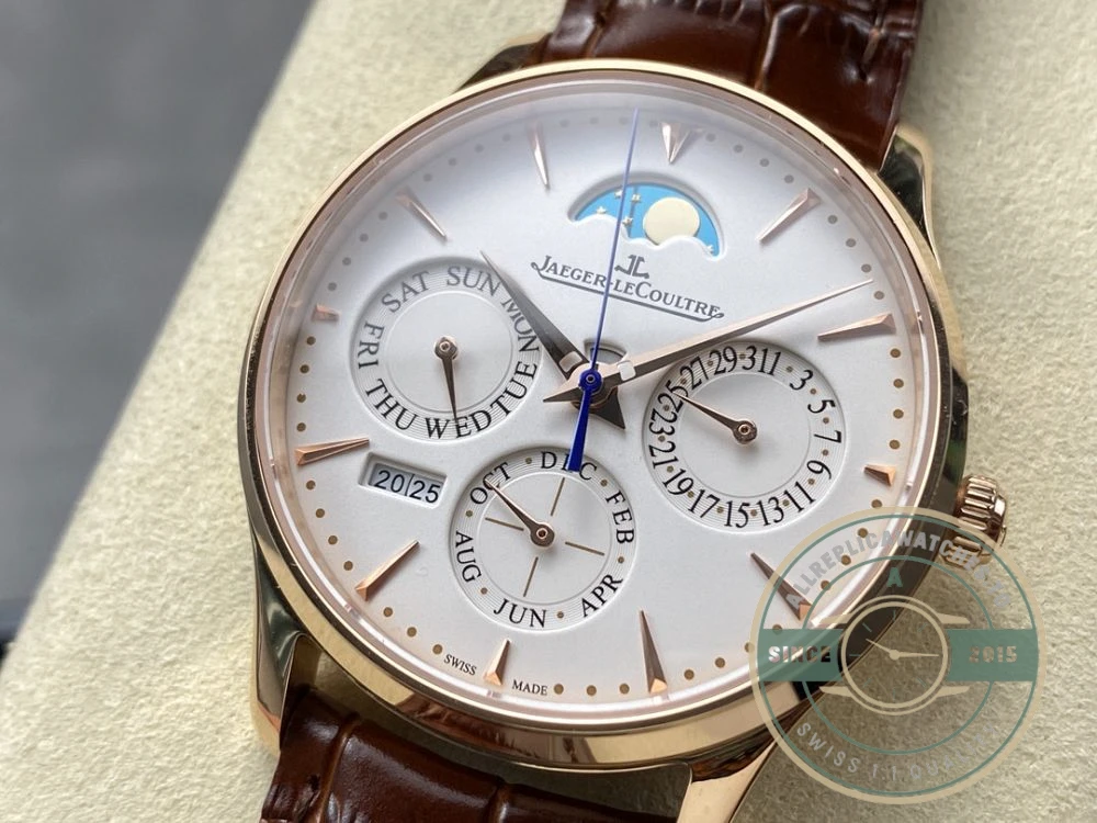 Replica Jaeger-LeCoultre Master Ultra Thin 39mm White Dial - Premium Super Clone Watch