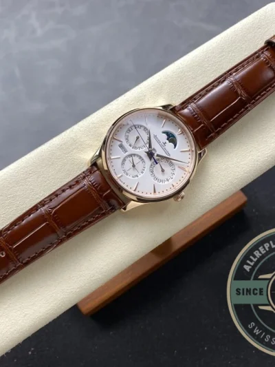 Replica Jaeger-LeCoultre Master Ultra Thin 39mm White Dial - Budget Luxury Replica Watch