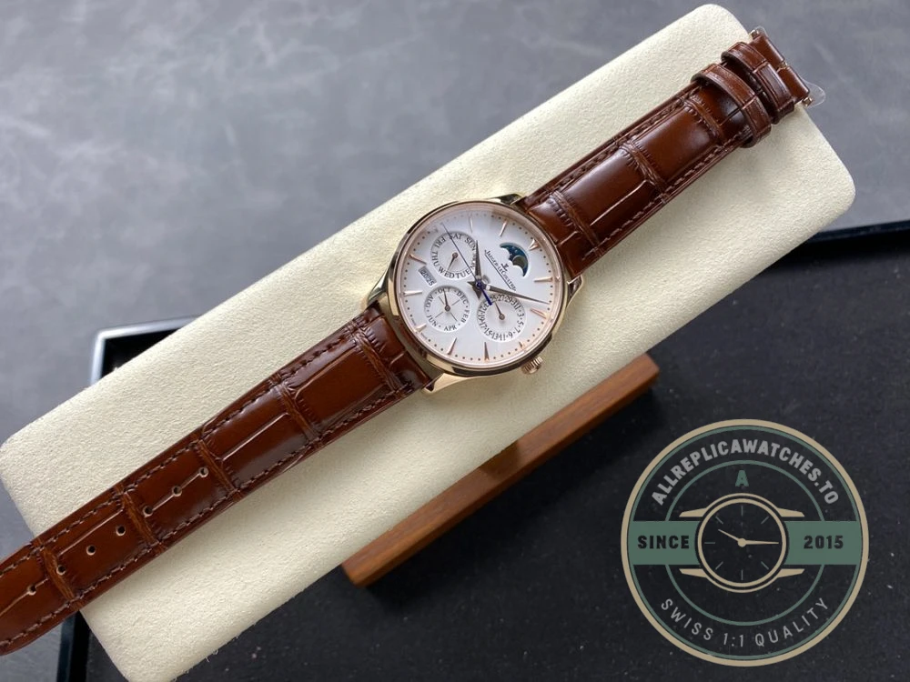 Replica Jaeger-LeCoultre Master Ultra Thin 39mm White Dial - Budget Luxury Replica Watch