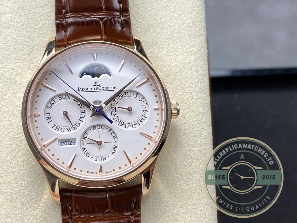 Replica Jaeger-LeCoultre Master Ultra Thin 39mm White Dial - 1:1 Swiss Replica Watch